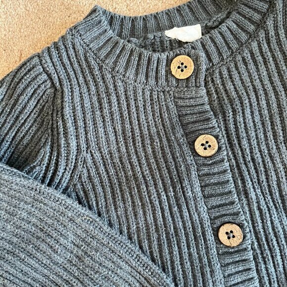 Jamie Kay Grey Knit Cardigan - Picture 2 of 3